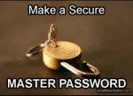 make secure master password